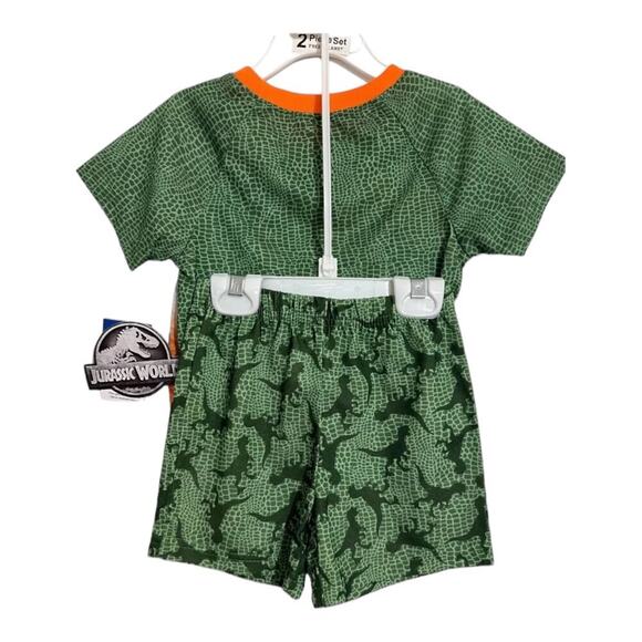 Jurassic World toddlers Size 2T  pajamas Dinosaur 2 pcs Jurassic Park Pajama new - Picture 3 of 8